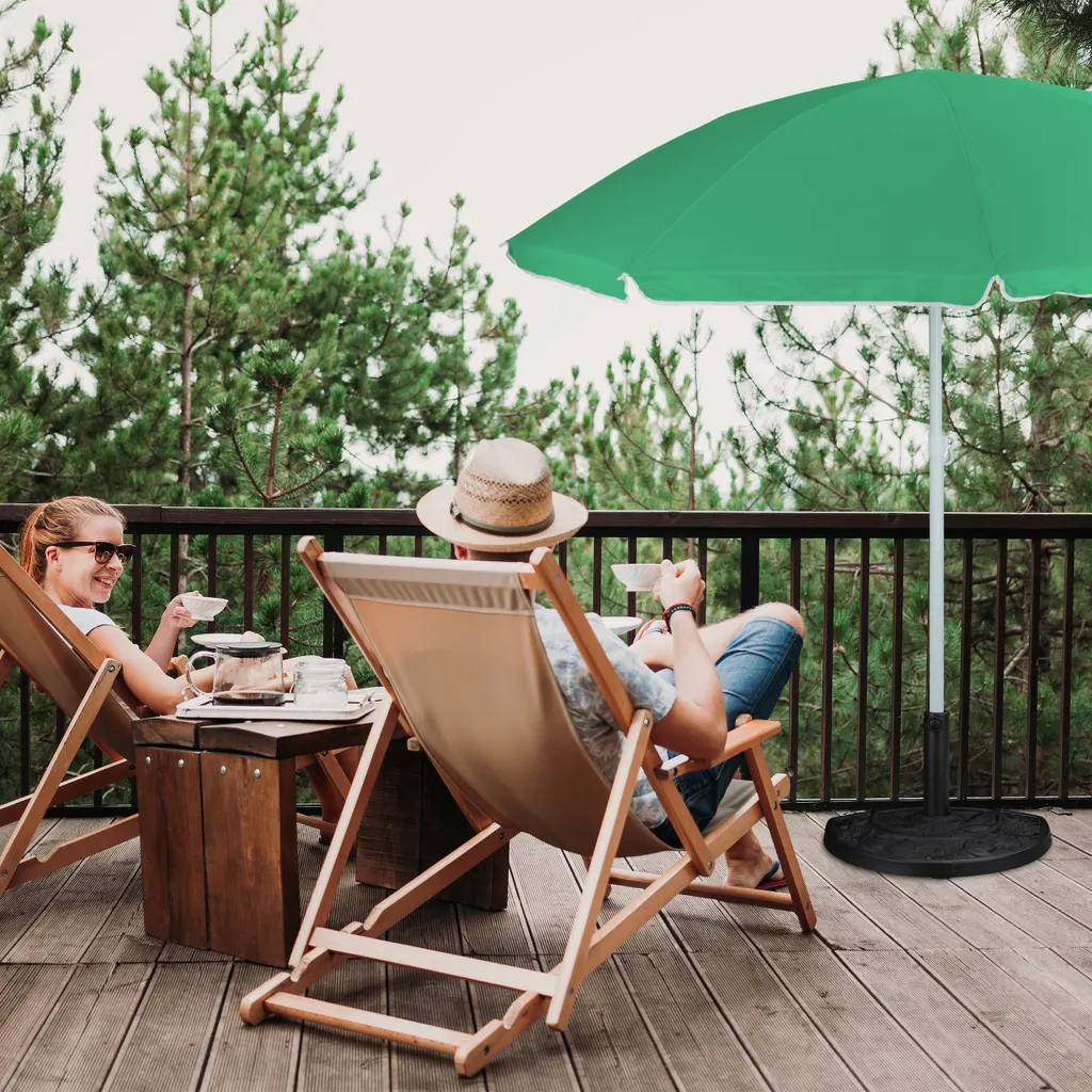 Relaxdays Sonnenschirmständer Halbrund 3 Relaxdays Sonnenschirmständer Halbrund - Image 3