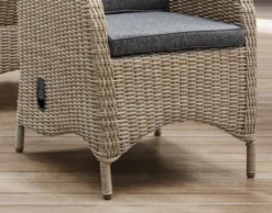 Destiny Sitzgruppe PALMA Natur Meliert Mit Rundem Esstisch (4 Personen) 12 Destiny Sitzgruppe PALMA Natur Meliert Mit Rundem Esstisch (4 Personen) -Stil Beet Verkaufsgeschäft 2c829f98e590b8d39e265c705f9b0223