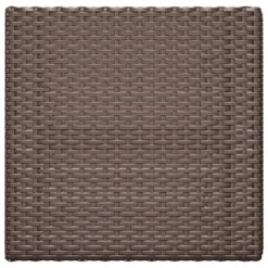 VidaXL Bistrotisch Klappbar Braun 55x54x71 Cm Poly Rattan 12 VidaXL Bistrotisch Klappbar Braun 55x54x71 Cm Poly Rattan -Stil Beet Verkaufsgeschäft 2d0ca29e8d4713164b7e08f293a0d6ec