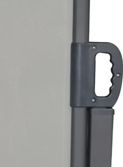 SVITA Doppel Seitenmarkise 600x200cm Sichtschutz Sonnenschutz Ausziehbar Hellgrau -Stil Beet Verkaufsgeschäft 2dcef0c37e3cace31d6c59759d8eaf8f