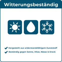 BLOME Sitzbank Helgoland - 3-Sitzer Gartenbank Für Garten, Balkon, Terrasse, Parkbank In Holzoptik, Germany 15 BLOME Sitzbank Helgoland - 3-Sitzer Gartenbank Für Garten, Balkon, Terrasse, Parkbank In Holzoptik, Germany -Stil Beet Verkaufsgeschäft 3016ad0bd09bed708ae15e70526103f9
