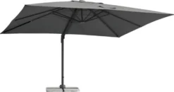 Schneider Ampelschirm RHODOS GRANDE Ca. 400 X 300 Cm, Anthrazit, Lieferung Ohne Wegeplatten -Stil Beet Verkaufsgeschäft 324e55403fd1d47dc0d0d9987d4f7156