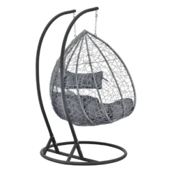 Hängesessel HLO-PX5 2-Sitzer Dunkelgrau -Stil Beet Verkaufsgeschäft 32655191e6f67ba03bf3465dfdb1b656