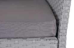 Poly-Rattan Garten-Garnitur HWC-D82, Sitzgruppe Lounge-Set Grau Mit Kissen Anthrazit -Stil Beet Verkaufsgeschäft 32ec568e095550de35547a6fd745e7e6