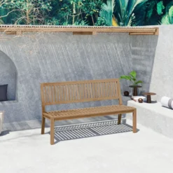 KMH® TEAK 3-sitzer Bank *Lea* O.A. 9 KMH® TEAK 3-sitzer Bank *Lea* O.A. -Stil Beet Verkaufsgeschäft 33d0b7960fe166204c3b1d399d45c74c