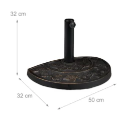 Relaxdays Sonnenschirmständer Halbrund 11 Relaxdays Sonnenschirmständer Halbrund -Stil Beet Verkaufsgeschäft 347fd163bdf75c6a2cacc32843f2e718