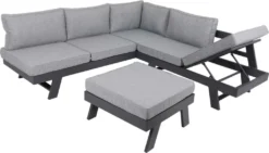 Alu Lounge Set 3tlg. Sitzgruppe Sitzgarnitur Gartengarnitur Möbel Garten Sofa -Stil Beet Verkaufsgeschäft 35cb417713ee3139c914214da7281013