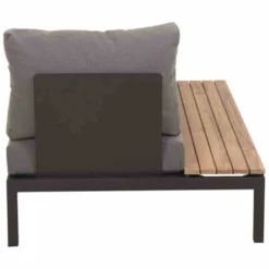 Siena Garden Alvida Recamiere Rechts Aus Aluminium Und Teakholz100%, Kissen Inklusive -Stil Beet Verkaufsgeschäft 35fb37bb98b26aed1fbc8ee6c3ab56e4