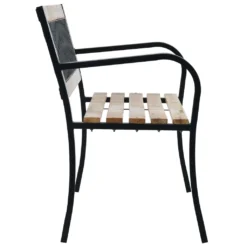 VidaXL Gartenbank 120 Cm Holz -Stil Beet Verkaufsgeschäft 37f11b2db6705ab3a8677a1162be764c