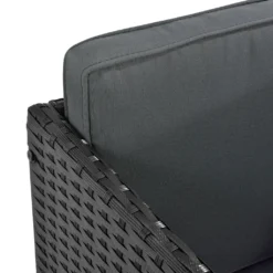 Juskys Polyrattan Sonnenliege Mykonos – XXL Outdoor Doppelliege Mit Polster Kissen In Grau Waschbar – Für Garten & Balkon – Gartenliege Sonneninsel -Stil Beet Verkaufsgeschäft 38969c1ff170957e7c146e51f44df903