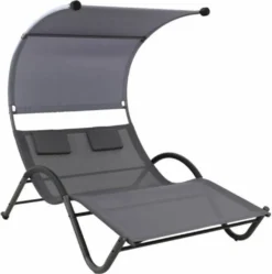 Westerholt 2346 Relax Doppelliege Liege Gartenliege Mit Sonnendach