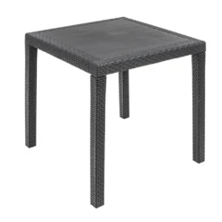 King Gartentisch 77x77 Cm Anthrazit -Stil Beet Verkaufsgeschäft 39f922376718d2e4fe58550e16fab63a