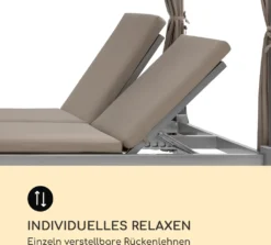 Blumfeldt Sonnenliegen Für 2 Personen, Liege Für Den Garten & Terrasse, Große Sonneninsel Outdoor, Doppelliege Mit Verstellbarer Rückenlehne, Sonnenliege Mit Dach, Liegeinsel Wasserfest, Garten Möbel 17 Blumfeldt Sonnenliegen Für 2 Personen, Liege Für Den Garten & Terrasse, Große Sonneninsel Outdoor, Doppelliege Mit Verstellbarer Rückenlehne, Sonnenliege Mit Dach, Liegeinsel Wasserfest, Garten Möbel -Stil Beet Verkaufsgeschäft 3a046fb0135af941b93cdc62e06d8ddc