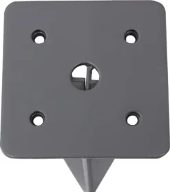 SONGMICS Erdanker, Bodenhalterung Für Standpfosten Von Seitenmarkisen, Bodenanker, Erdnagel, Nur Für SONGMICS Seitenmarkisen Mit Alu-Standpfosten Geeignet, 11,5 X 11,5 X 46 Cm, Grau GSA001 -Stil Beet Verkaufsgeschäft 3b15484ed87e238de618649fa5015c27