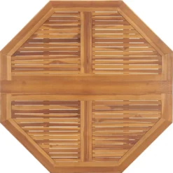 VidaXL Garten-Esstisch Klappbar 110x110x75 Cm Massivholz Teak -Stil Beet Verkaufsgeschäft 3c4daaa1a2be58d68d8d84472313d26e