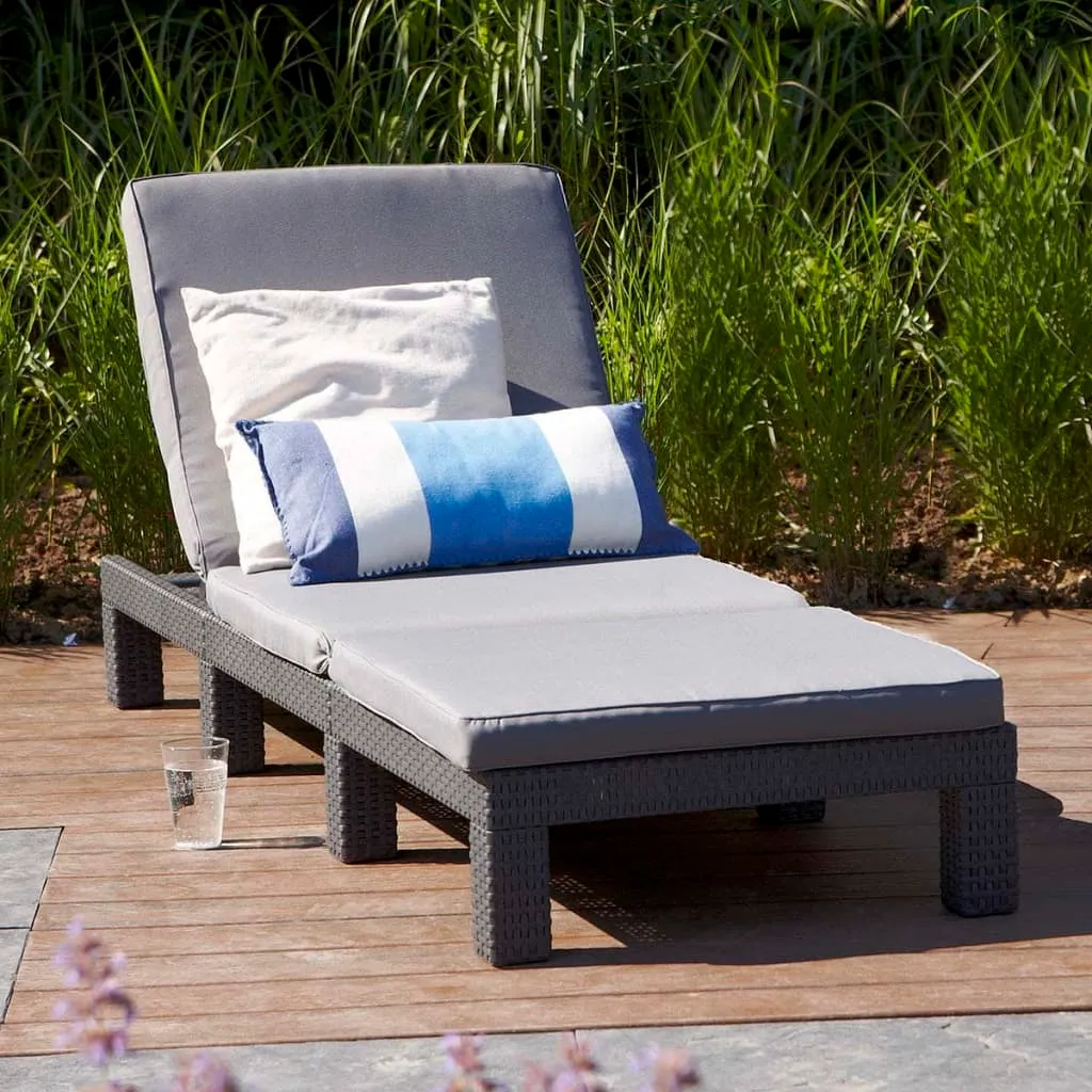 Allibert Sonnenliege Daytona, Graphitgrau 4 Allibert Sonnenliege Daytona, Graphitgrau - Image 4