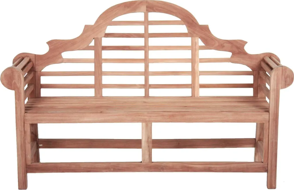 Teak Friesenbank Parkbank Gartenbank Holz Landhaus Bank Holzbank Garten Sitzbank 2 Teak Friesenbank Parkbank Gartenbank Holz Landhaus Bank Holzbank Garten Sitzbank - Image 2