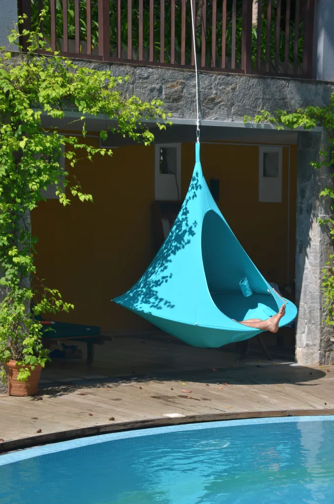 Cacoon Double - Türkis Hängestuhl 8 Cacoon Double - Türkis Hängestuhl - Image 8