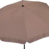 Solaris Sonnenschirm 180cm Mocca- Rund