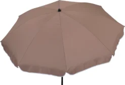 Solaris Sonnenschirm 180cm Mocca- Rund