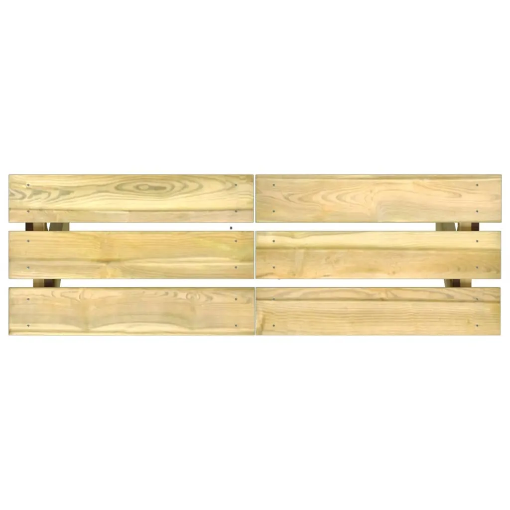 VidaXL Gartenbank 110 Cm Kiefernholz Imprägniert 5 VidaXL Gartenbank 110 Cm Kiefernholz Imprägniert - Image 5