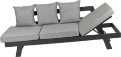 Funktionssofa DONNA Gartenmöbel Liege Sofa Couch + Sitzauflagen Rückenkissen -Stil Beet Verkaufsgeschäft 43a72859260c774c42e7b7e749d71bde