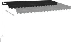 VidaXL Gelenkarmmarkise Einziehbar 400x350 Cm Anthrazit -Stil Beet Verkaufsgeschäft 43abe0c1b1400d2edfa17ecb15bd3a44