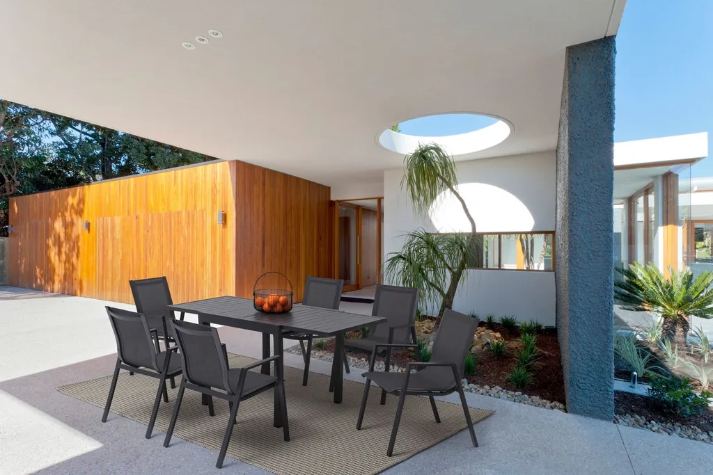 Gartentisch - Anthrazit - Aluminiumrahmen - 83 X 80 Cm - Ausziehbar 16 Gartentisch - Anthrazit - Aluminiumrahmen - 83 X 80 Cm - Ausziehbar - Image 16