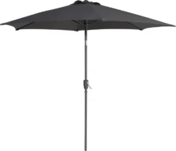 Sonnenschirm Ø Ca. 270 Cm Anthrazit