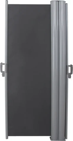 SONGMICS Doppelseitenmarkise, 1,8 X 6 M (H X L), Ausziehbare Seitenmarkise, Sichtschutz, Sonnenschutz, Seitenrollo, Für Balkon, Terrasse Und Garten, Rauchgrau GSA360G -Stil Beet Verkaufsgeschäft 492360bb804701fcf43e337853cb5d3b