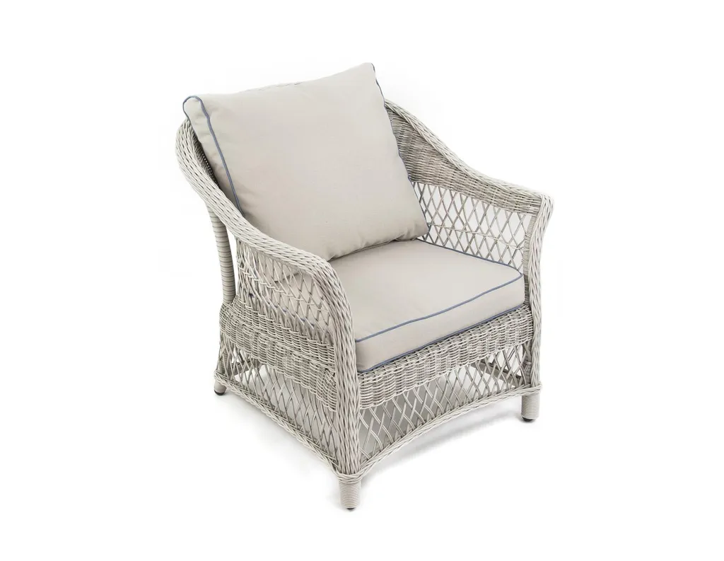 Gartenmöbel Set 4tlg. Rattan Grau 5 Gartenmöbel Set 4tlg. Rattan Grau - Image 5