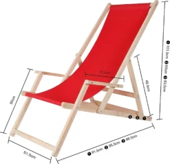 Mucola Strandliege Holz Liegestuhl Gartenliege Sonnenliege Strandstuhl Faltliege Freizeitliege Terassenliege Balkonliege Campingliege -Stil Beet Verkaufsgeschäft 4aa01b652f937de87752f472cba50343