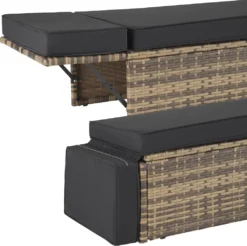 Tectake Rattan Lounge Korfu - Natur 16 Tectake Rattan Lounge Korfu - Natur -Stil Beet Verkaufsgeschäft 4ac77d596e22bf40cbaf04705d780753