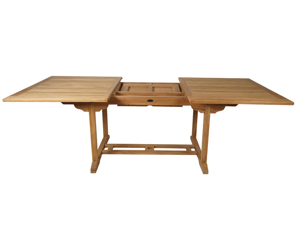KMH® Teak Tisch 170-230*100 Cm RECHTECKIG 4 KMH® Teak Tisch 170-230*100 Cm RECHTECKIG - Image 4