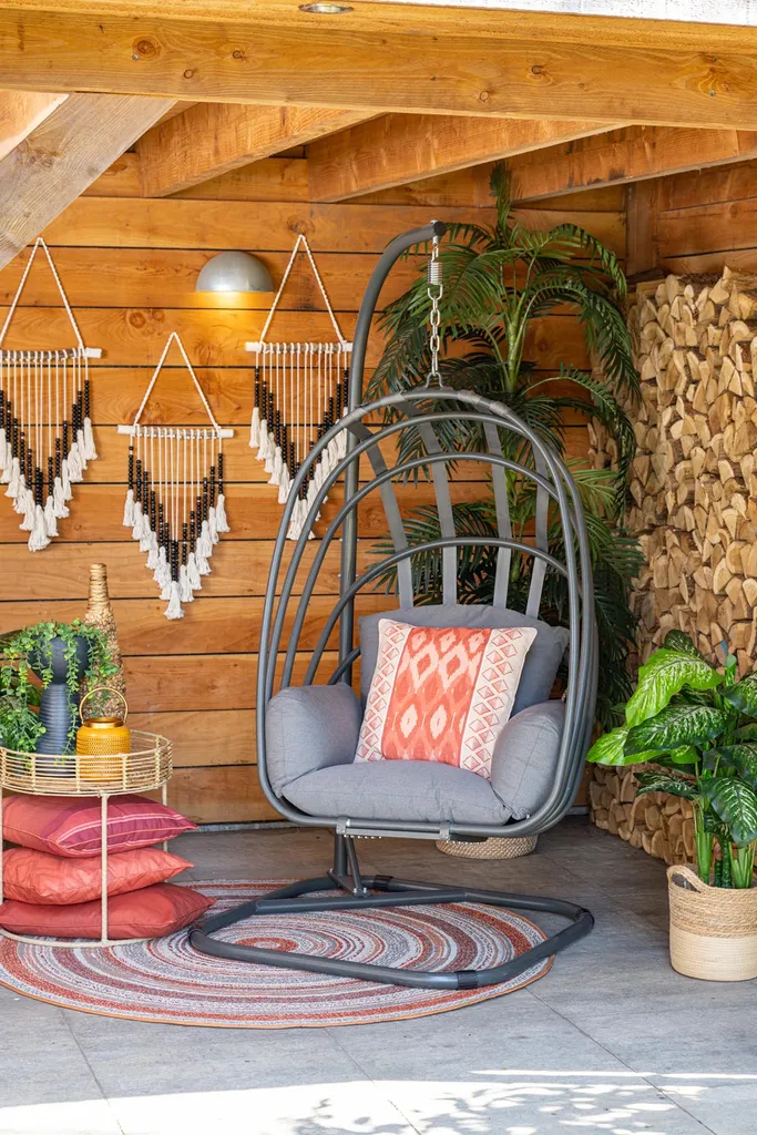 Garden Impressions Hängekorb Suez Aluminium Carbon Black, Faltbar 2 Garden Impressions Hängekorb Suez Aluminium Carbon Black, Faltbar - Image 2