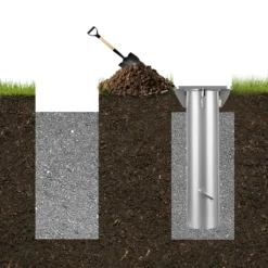 EINFEBEN Universal Bodenplatte Metall Sonnenschirmstaender Fuer Sonnenschirm Ampelschirm Kurbelschirm Bodentraeger Bodenanker Einfache Montage 16 X 16 Cm -Stil Beet Verkaufsgeschäft 4e73ce7f0e1cb3b6db8752d44db66965