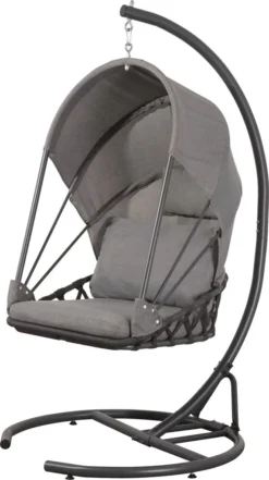 Acamp Hängesessel Swing Chair Moon Anthrazit