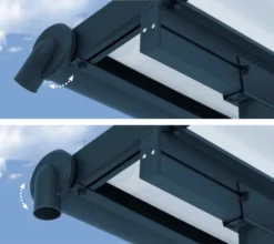 Palram-Canopia Aluminium Terrassenüberdachung Mit Doppelstegplatten "Sierra" Anthrazit 230 X 230 Cm -Stil Beet Verkaufsgeschäft 55cc31acb95a3f918d74d83c20afd789