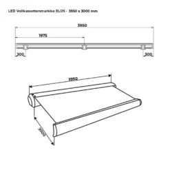 HOME DELUXE - LED Vollkassettenmarkise ELOS 395 X 300 Cm Sandfarben Garten Markisen LED 21 HOME DELUXE - LED Vollkassettenmarkise ELOS 395 X 300 Cm Sandfarben Garten Markisen LED -Stil Beet Verkaufsgeschäft 55e686744d89e62848c1e206e0b704e6