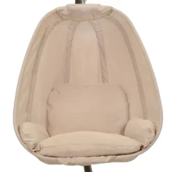 SVITA COZY Hängesessel Mit Gestell Aus Stahl Outdoor Hängekorb Beige -Stil Beet Verkaufsgeschäft 575419091b28a9401f2d54bcc7bd5098