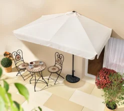 Sonnenschirm Für Die Wand, Rechteckig