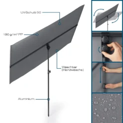 Sonnenschirm Gartenschirm Balkonschirm Sichtschutz Strand Schirm Wasserabweisend -Stil Beet Verkaufsgeschäft 5b313ef428afec9be178ae44aaeb033b