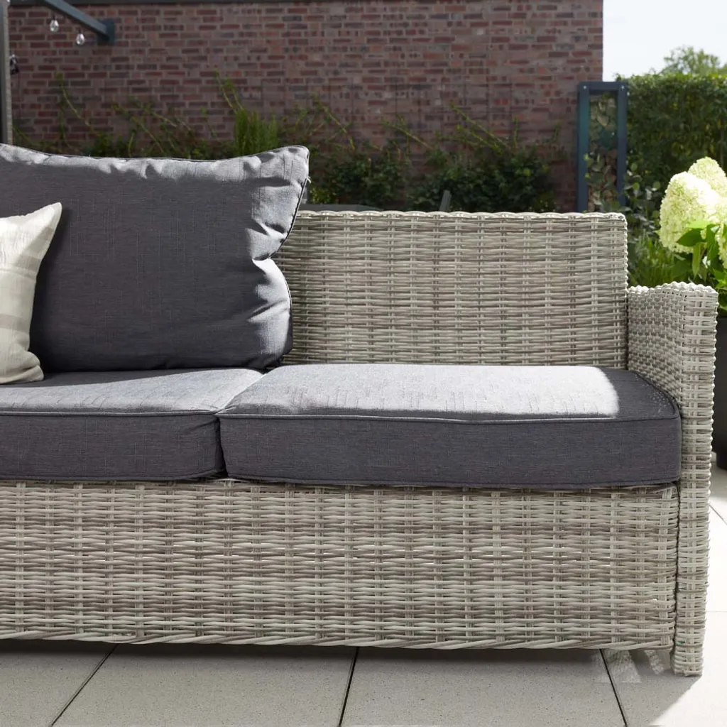 HOME DELUXE - Bahia Sitzgruppe Polyrattan Rattanmöbel Gartenmöbel Lounge Gartengarnitur 5 HOME DELUXE - Bahia Sitzgruppe Polyrattan Rattanmöbel Gartenmöbel Lounge Gartengarnitur – Bild 5