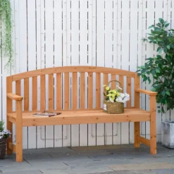 Outsunny Gartenbank 2-Sitzer Sitzbank Aus Holz Parkbank Bis 320 Kg Bank Terrassenbank Mit Rückenlehnen Gartenmöbel Tannenholz Orange 140 X 50 X 85 Cm 9 Outsunny Gartenbank 2-Sitzer Sitzbank Aus Holz Parkbank Bis 320 Kg Bank Terrassenbank Mit Rückenlehnen Gartenmöbel Tannenholz Orange 140 X 50 X 85 Cm -Stil Beet Verkaufsgeschäft 5c4d0159d2ce78a5c7dcf7f6b4655ee3