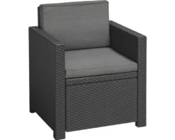 Loungeset Keter Victoria Polyrattan Optik 4-Sitzer 4-teilig Grau Inkl. Polster -Stil Beet Verkaufsgeschäft 5d2dd7ebe0234c6936220a8b5505bec8