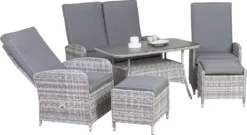 Primaster Dining Lounge Möbelset Peguera Inkl. Sitz- Und Rückenkissen -Stil Beet Verkaufsgeschäft 5e1273efa00a2f02c6c2de665ce0d355