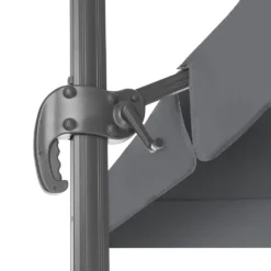 Tectake Sonnenschirm Ampelschirm 424cm Mit Fußpedal - Grau -Stil Beet Verkaufsgeschäft 5f0e0266e8b00d6530ad9656da5c5815