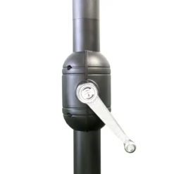 Wohaga® Sonnenschirm 'Sydney' Ø3xH2,5m Grün -Stil Beet Verkaufsgeschäft 5fc3b55eb1b45d52dd03f2fa823b8d57