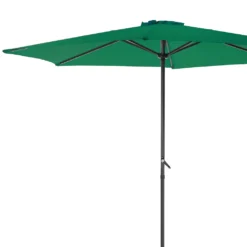 Wohaga® Sonnenschirm 'Sydney' Ø3xH2,5m Grün -Stil Beet Verkaufsgeschäft 6003e4dd6985a56804335dabedbb795d