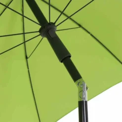 SIENA GARDEN City Mittelstockschirm Anthrazit/grün Ø 180cm M32098 -Stil Beet Verkaufsgeschäft 6103574e07badfb95f708233ac87a4f4